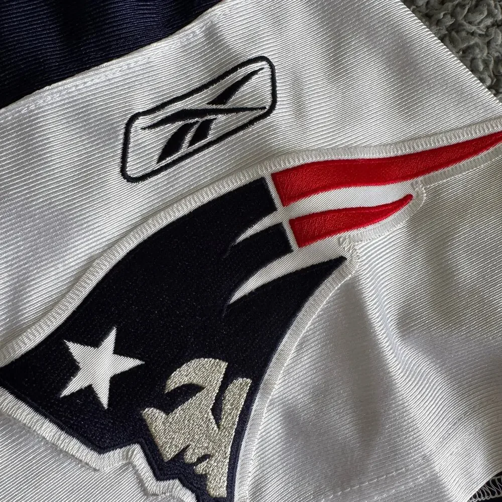 Vintage 100% Authentic Reebok Laurence Maroney NFL New England Patriot Jersey 54